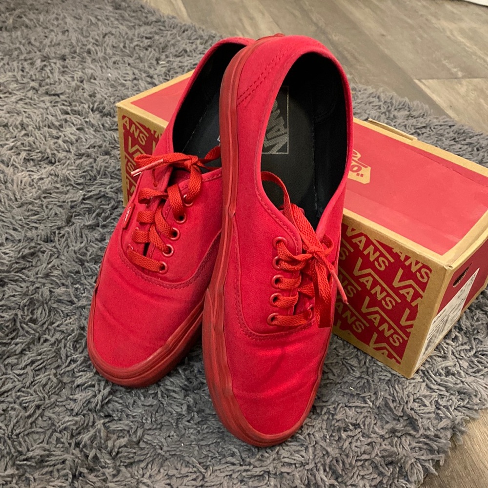 Used Red Vans